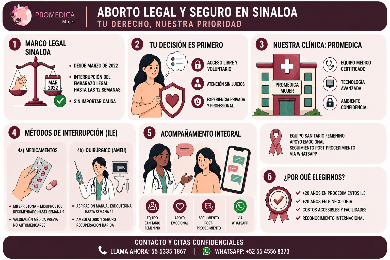 Aborto legal seguro en Sinaloa
